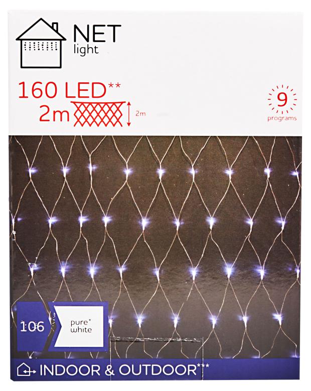 

Электрогирлянда Сетка Actuel 160 LED, 2х2 м