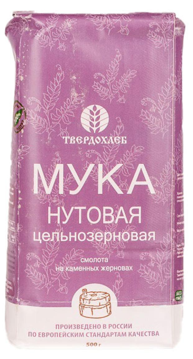 

Мука Твердохлеб Нутовая цельнозерновая, 500 г