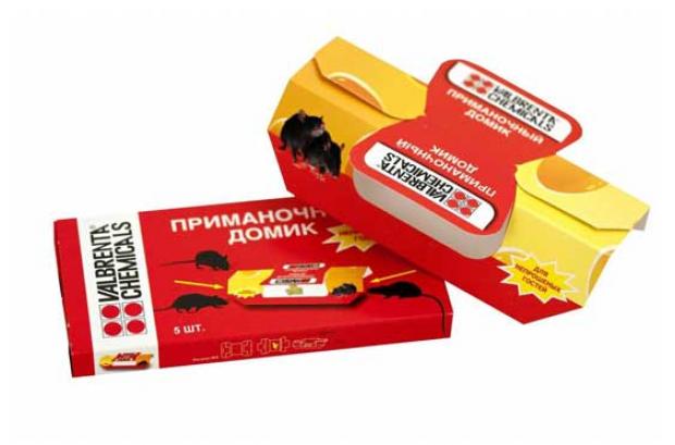 Клеевая ловушка для мышей, 5 шт