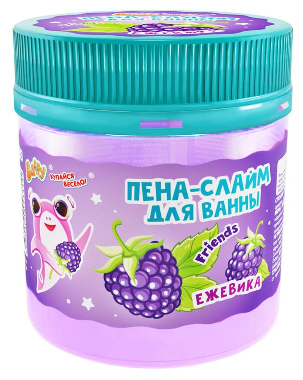 

Пена-слайм для ванны детская Baffy Ежевика, 150 мл