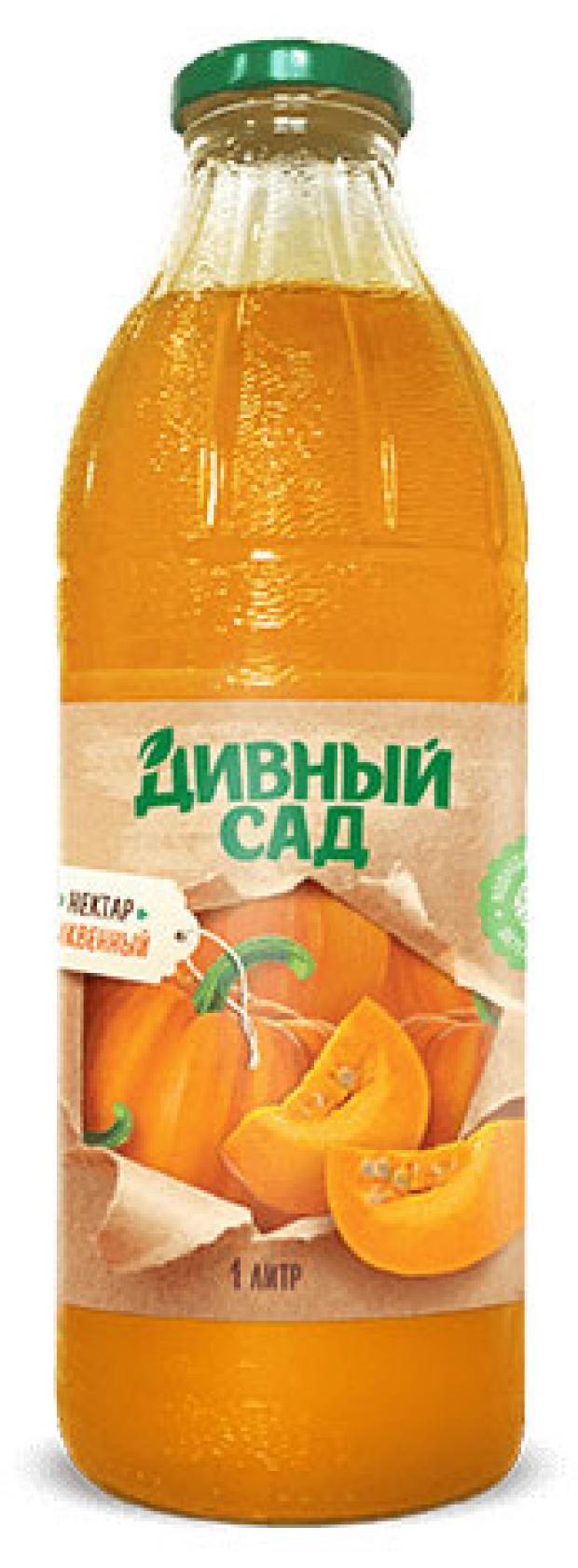 Нектар Дивный Сад Тыквенный с мякотью, 1 л