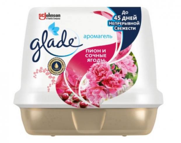 

Аромагель Glade освежитель воздуха пион и сочные ягоды, 180 г