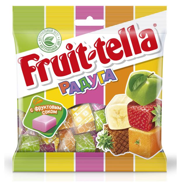 Конфеты жевательные Fruittella Радуга, 70 г