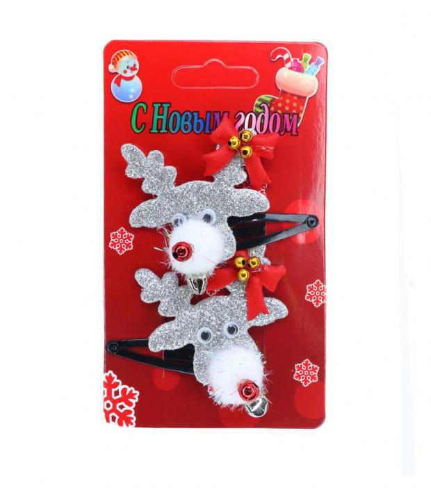 

Зажимы новогодние 7 Дамское счастье, в ассортименте