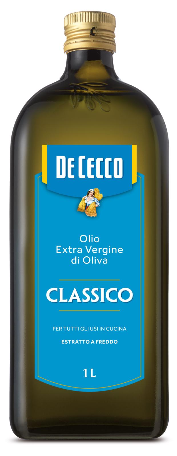 

Масло оливковое De Cecco Extra Virgin нерафинированное, 1 л