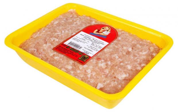 Фарш куриный Моссельпром Превосходный охлажденный (0,5-0,9 кг), 1 упаковка ~ 0,7 кг