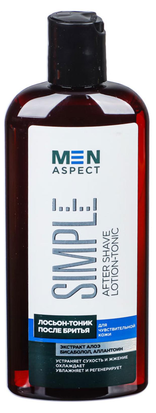 

Лосьон-тоник после бритья Modum Men Aspect Simple Для чувствительной кожи, 150 мл