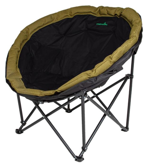 

Кресло складное Green Glade 2308 черное и хаки