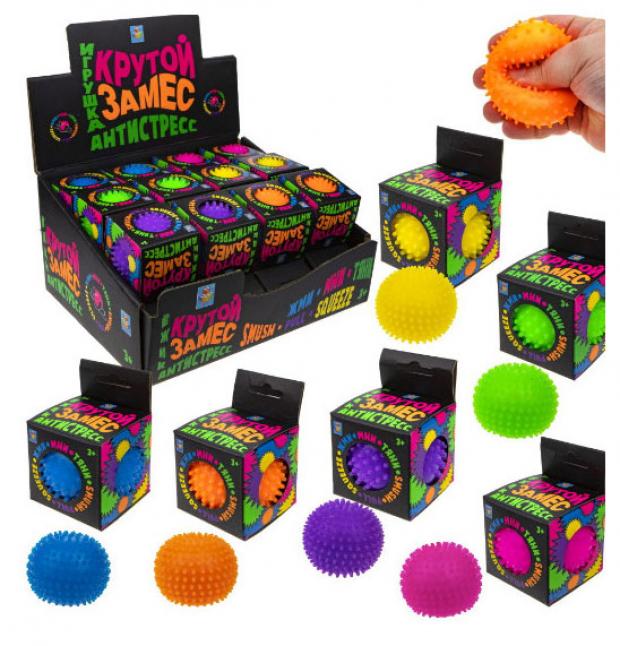 

Игрушка-антистресс 1Toy Крутой замес Колючка, 5 см