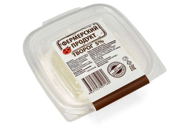 

Творог Фермерский продукт 5% БЗМЖ, 300 г