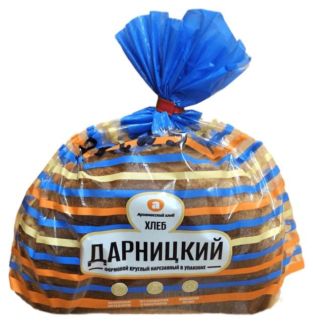 Хлеб Арзамасский хлеб Дарницкий формовой круглый в нарезке, 350 г
