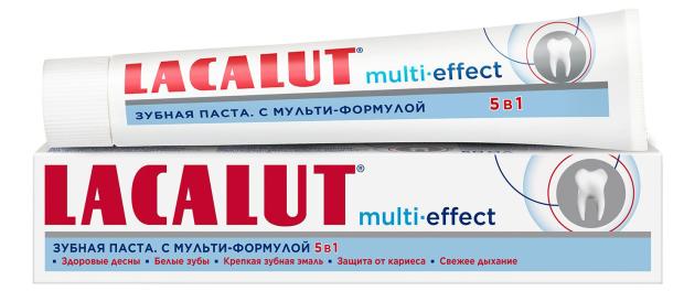 Зубная паста Lacalut Multi-effect, 50 мл