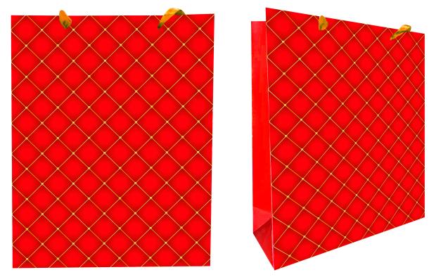 

Пакет подарочный Новый Год, 18x23 см