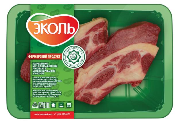 

Грудинка говяжья ЭКОЛЬ охлажденная, 400 г