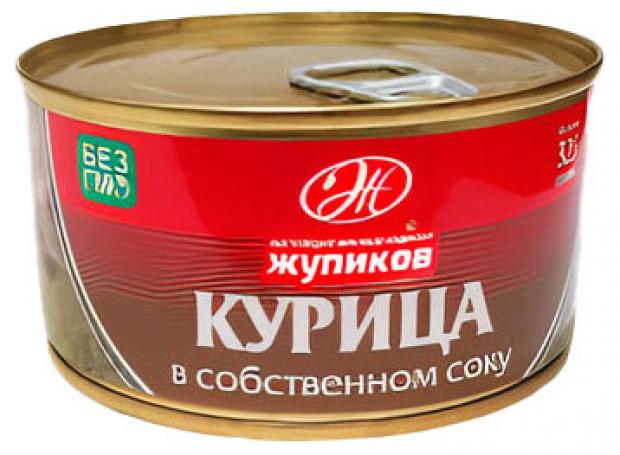 Курица Жупиков в собственном соку, 325 г