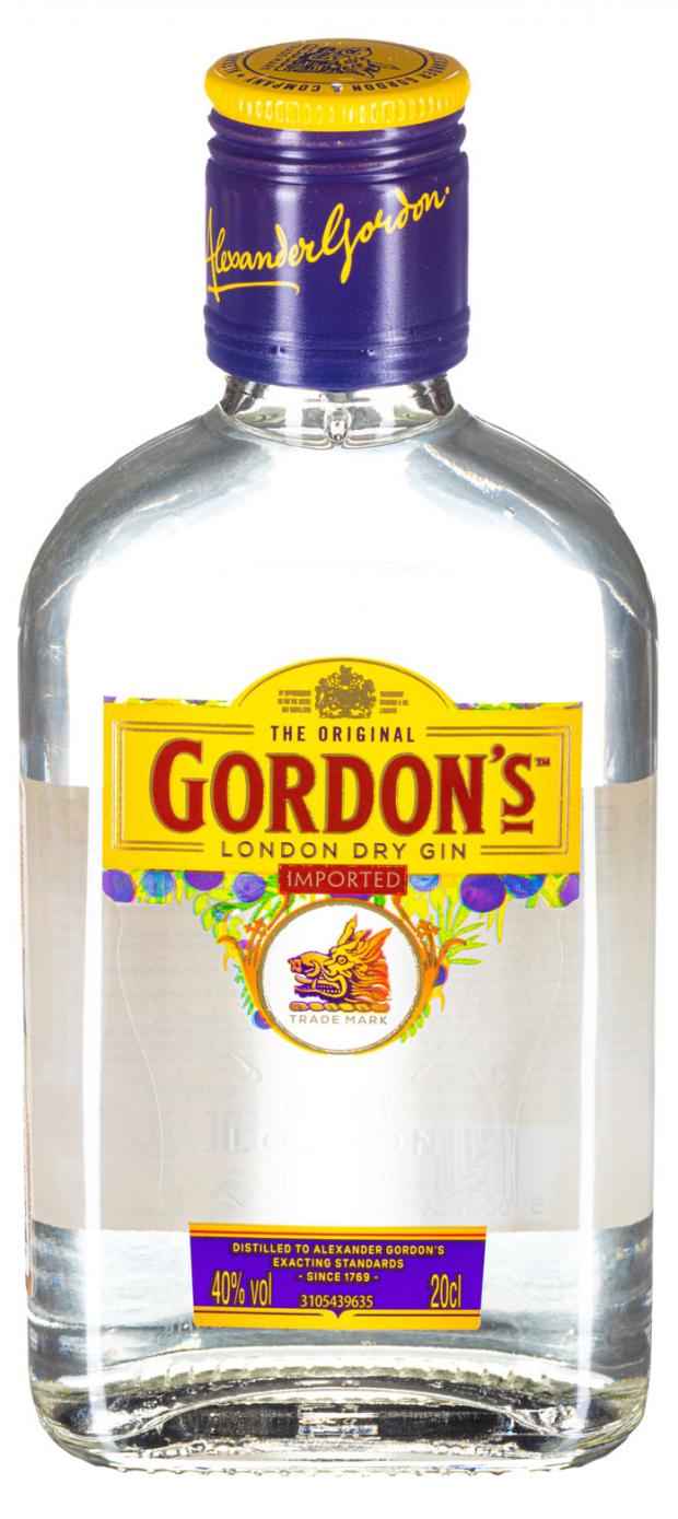 Джин Gordon's London Dry Великобритания, 0,2 л
