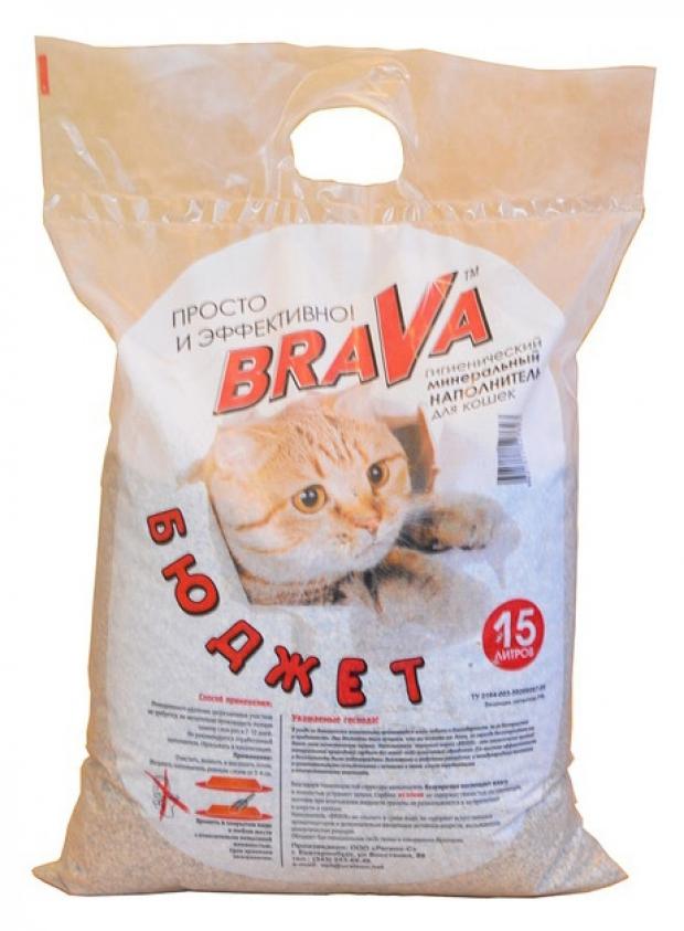 

Наполнитель для кошачьего туалета Brava Бюджет минеральный, 15 л