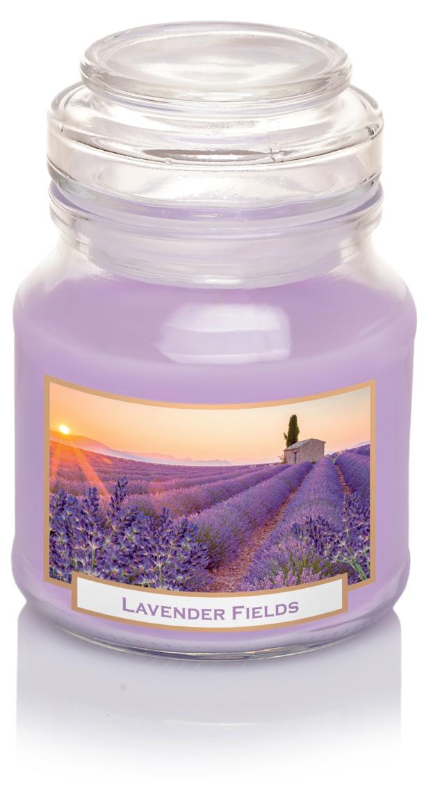 

Свеча Bartek candles ароматизированная в баночке Лавандовые поля , 8х10 см