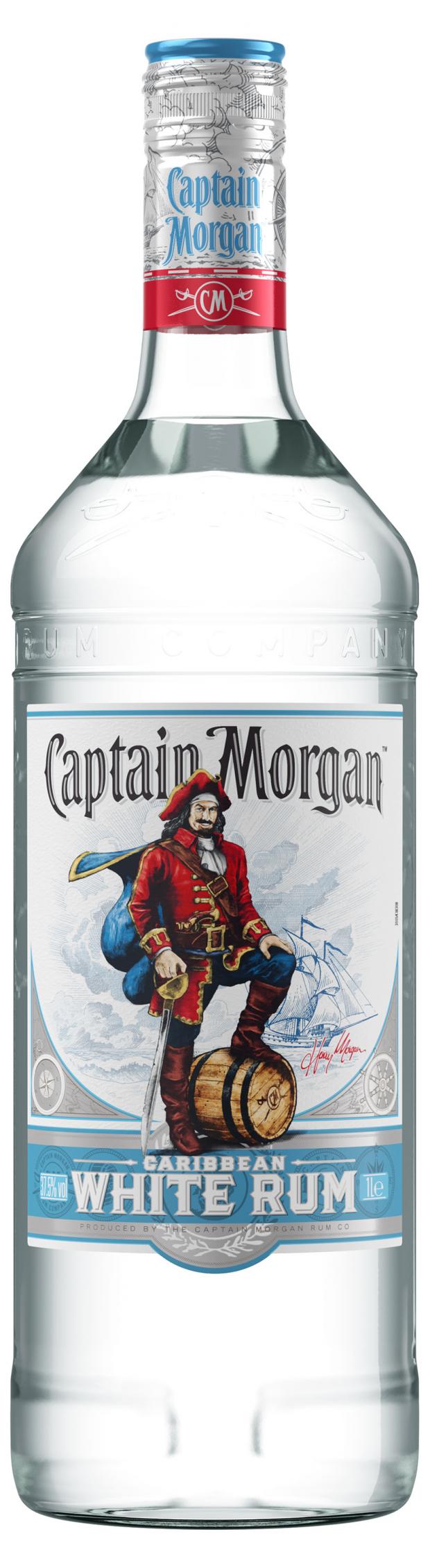 Ром Captain Morgan White Великобритания, 1 л