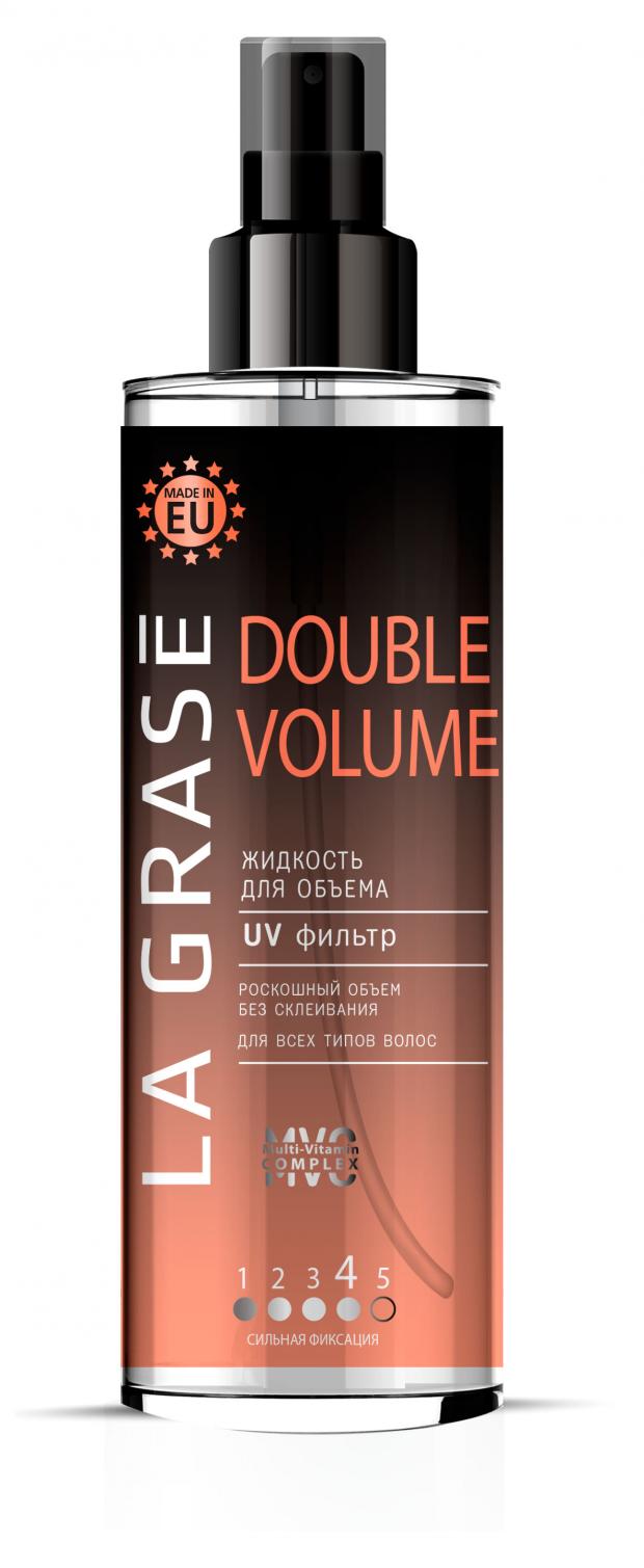 

La Grase жидкость для укладки волос Double Volume 150мл