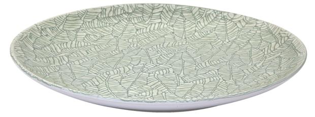 Тарелка подставновочная Kitchen World Leaves, 27,5 см
