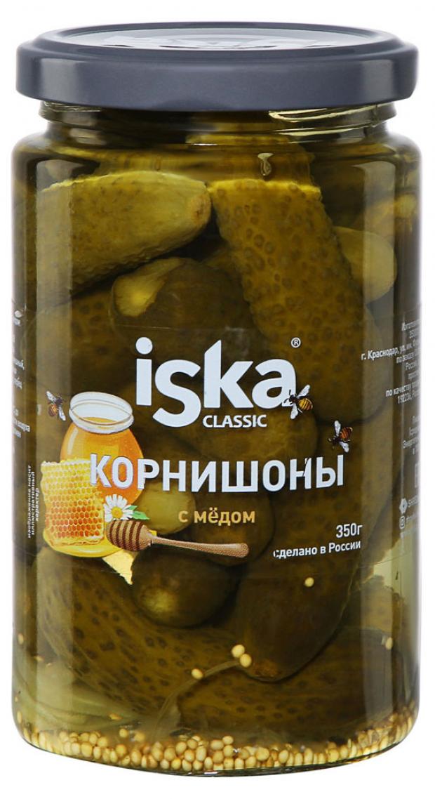 

Огурцы маринованные iska корнишоны с медом, 350 г