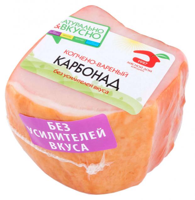 

Карбонад копчено-вареный «Мясной Дом Бородина» кусок, 300 г