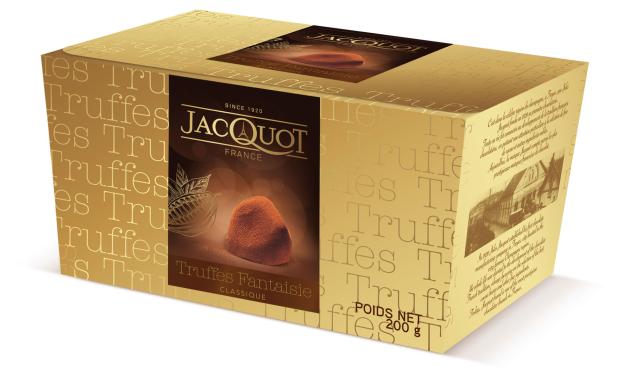 Конфеты Jacquot трюфель классический, 200 г конфеты jacquot трюфель классический 200 г