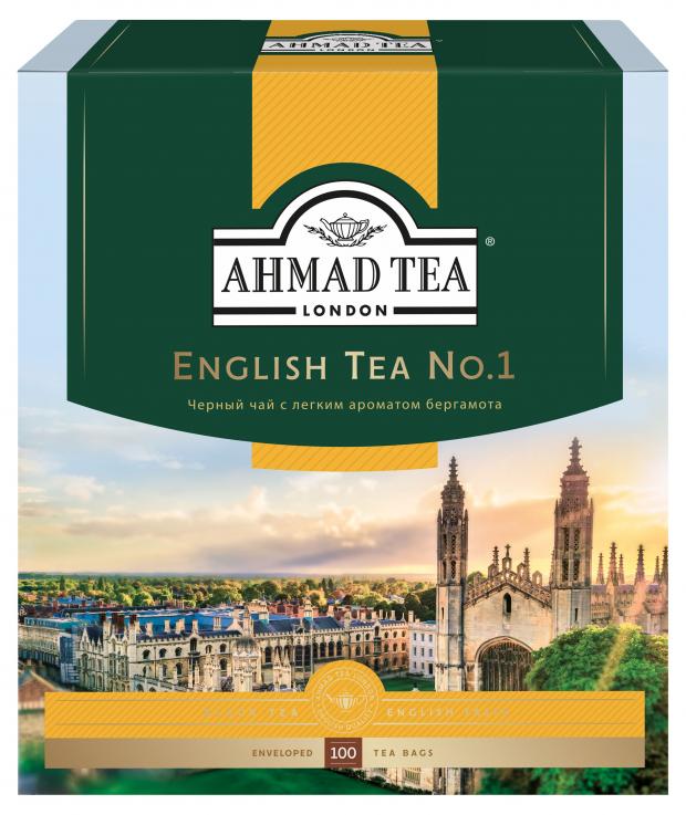 

Чай черный Ahmad Tea «Английский чай №1» в пакетиках, 100х2 г