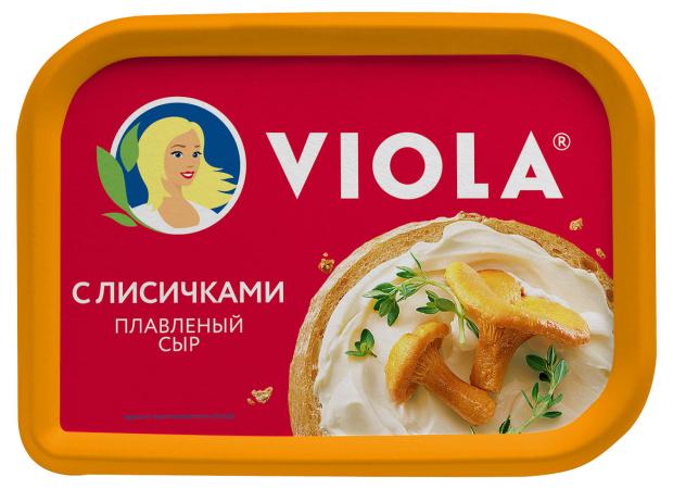 Сыр плавленый с грибами Viola 50% БЗМЖ, 400 г сыр плавленый с грибами hochland 55% бзмж 400 г