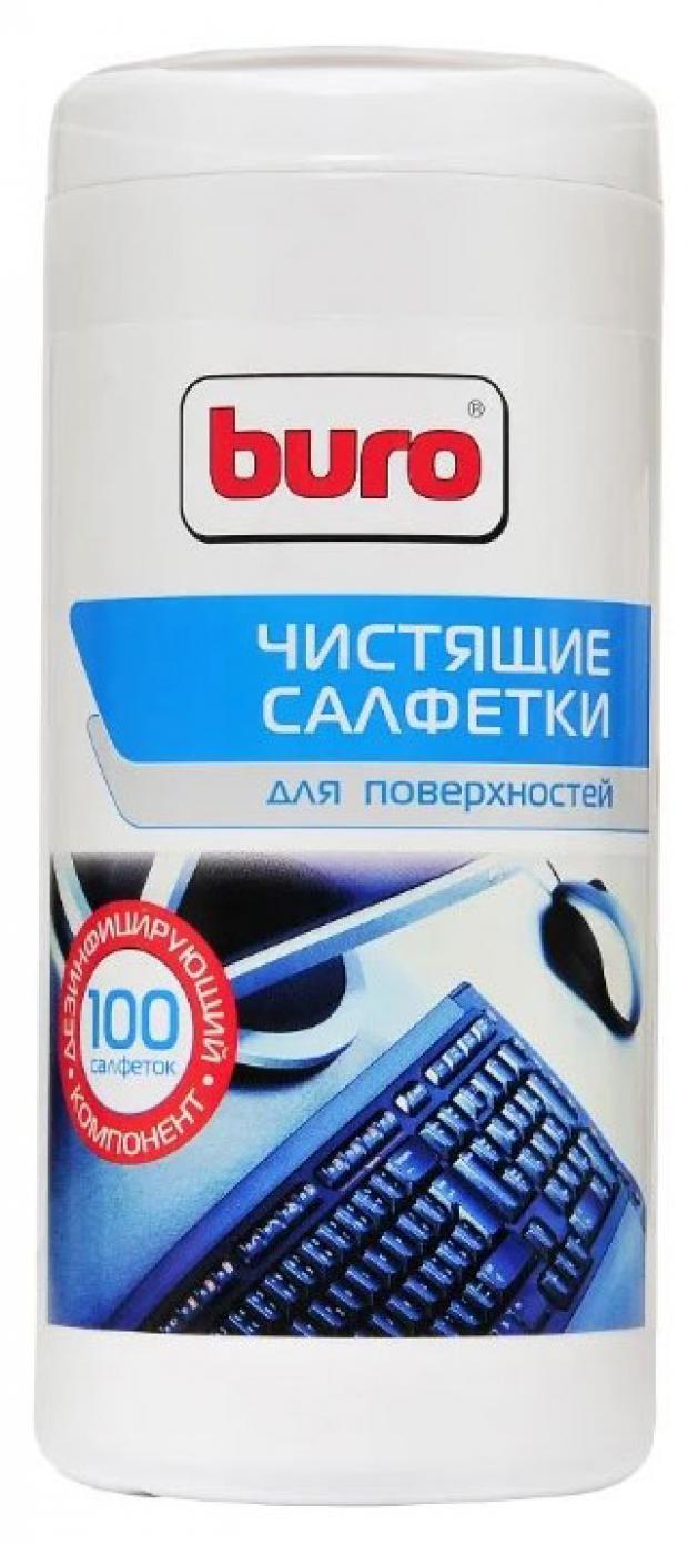 Влажные салфетки Buro BU-Asurface для поверхностей туба, 100шт