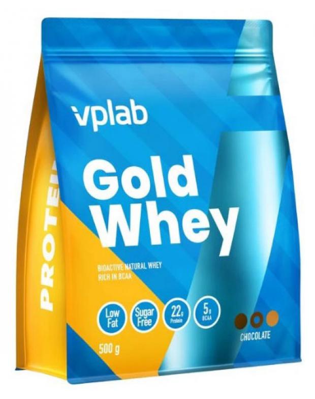 Протеин сывороточный ванильный Gold Whey VPLAB Nutrition, 500 г