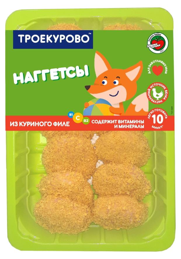 Наггетсы куриные Троекурово охлажденные 350 г 124₽