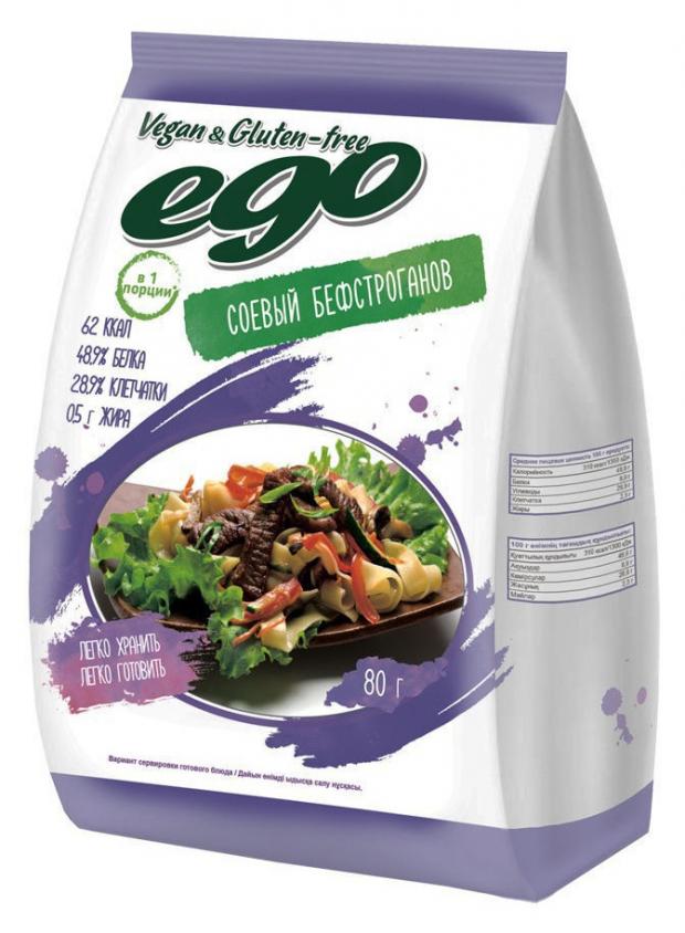 

Мясо соевое Ego бефстроганов, 80 г