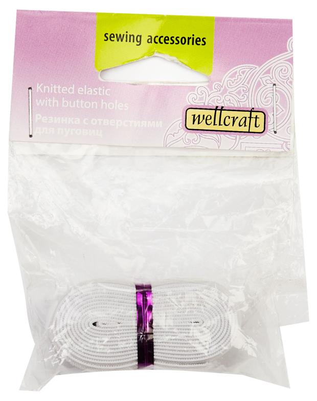 Резинка Wellcraft с отверстиями для пуговиц