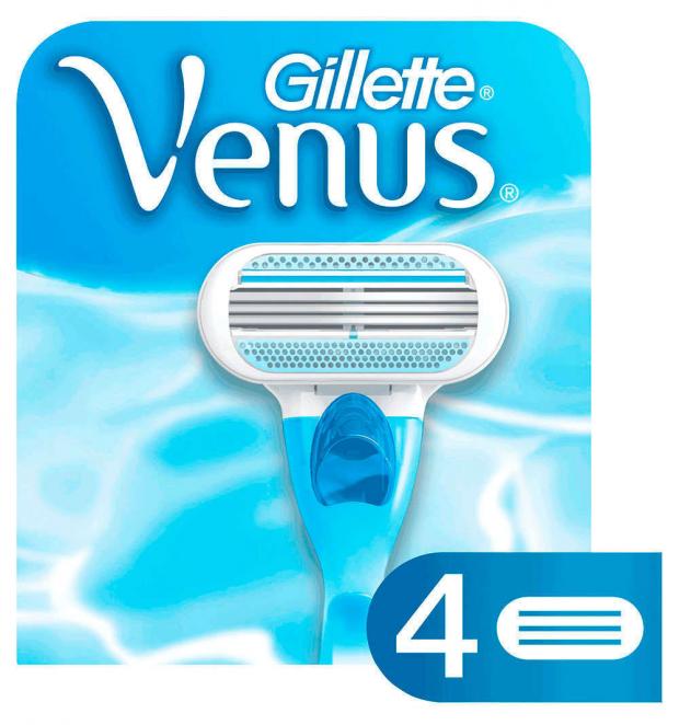 

Сменные кассеты для бритья Venus, 4 шт
