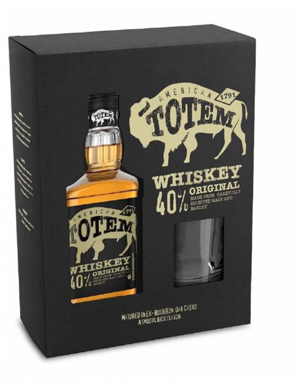 

Виски ТОТЕМ купажированый в подарочной упаковке Россия, 0,5 л