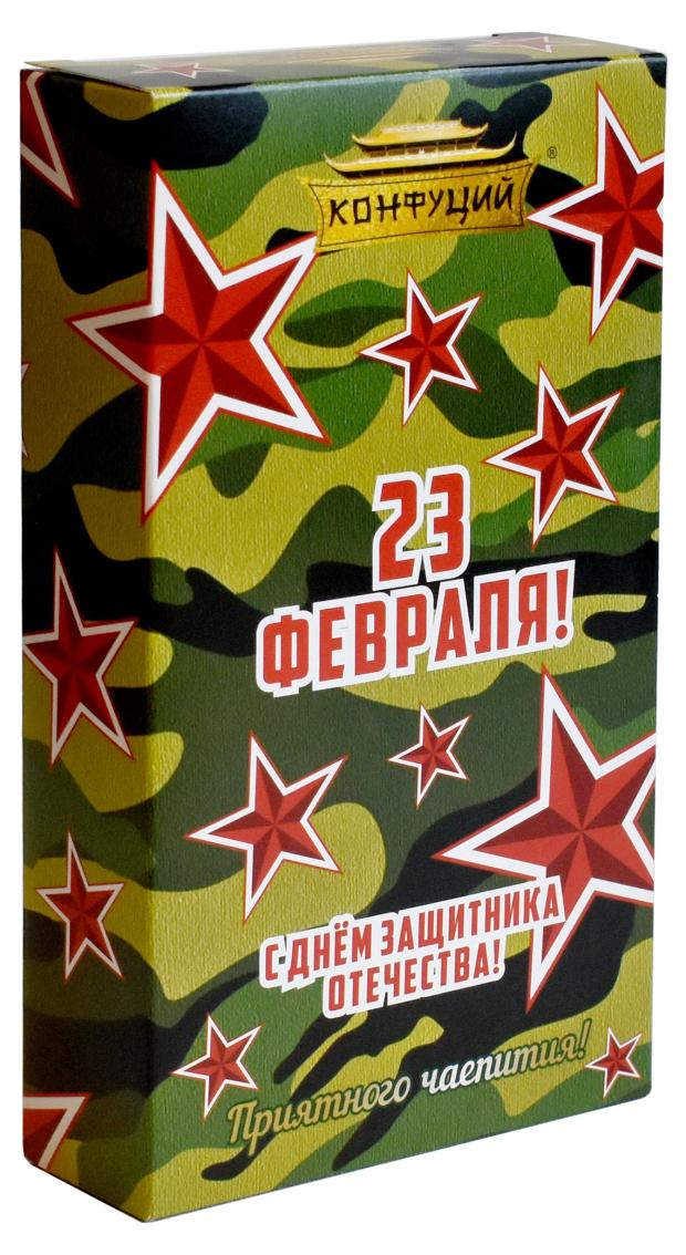 

Чай черный Конфуций Мужской крупнолистовой в подарочной упаковке, 80 г