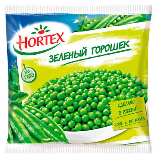 Зеленый горошек Hortex замороженный, 400 г цена и фото