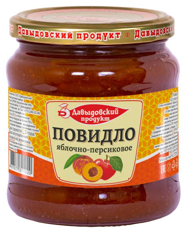 Повидло Давыдовский продукт яблочно-персиковое, 570 г