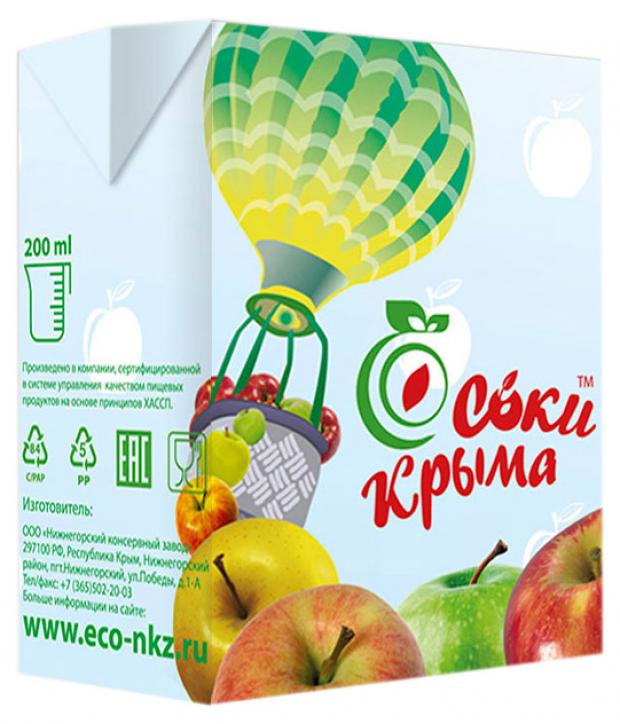 Сок яблочный Соки Крыма, 200 мл