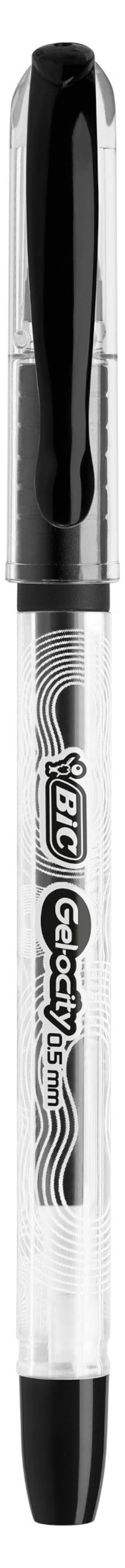 Ручка гелевая BIC Gel-ocity Stic черная