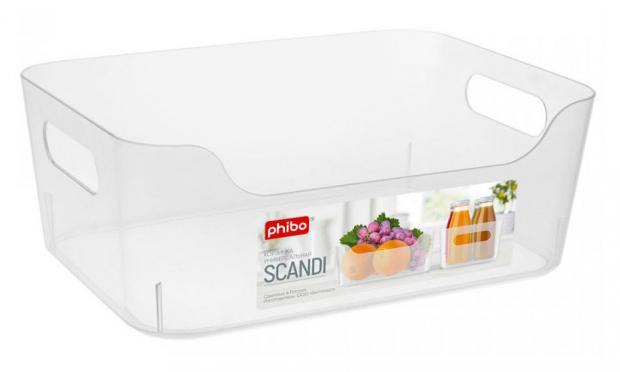 Корзина для хранения Phibo Scandi, 3,1 л корзинка универсальная phibo scandi 3 1 л