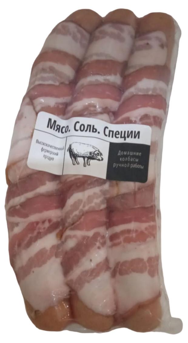 

Сосиски МясоСольСпеции в беконе, 350 г
