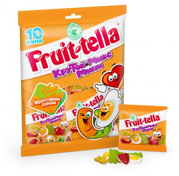 Мармелад жевательный Fruittella Крутой микс мини, 200 г