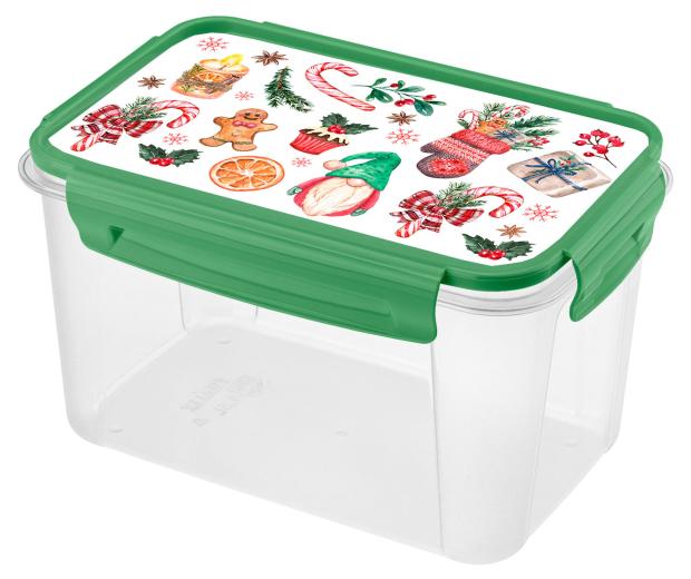 

Контейнер для продуктов Filalex с декором, 1,5 л