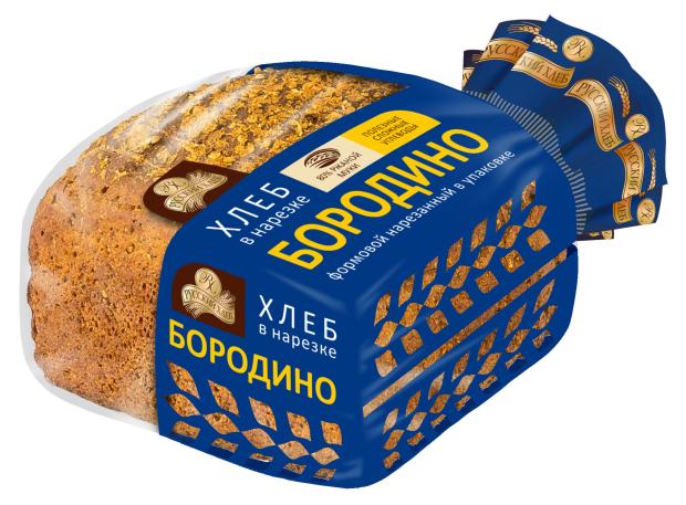 Хлеб Русский хлеб Бородино нарезка, 300 г