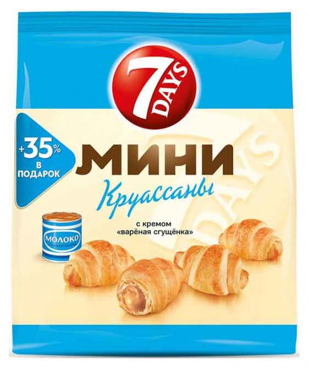 Мини-круассаны 7Days с варёной с гущёнкой, 300 г