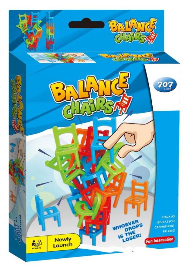 

Игра настольная Стулья, 24 предмета