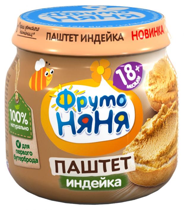 

Паштет «Фруто Няня» из мяса индейки с 18 мес., 80 г